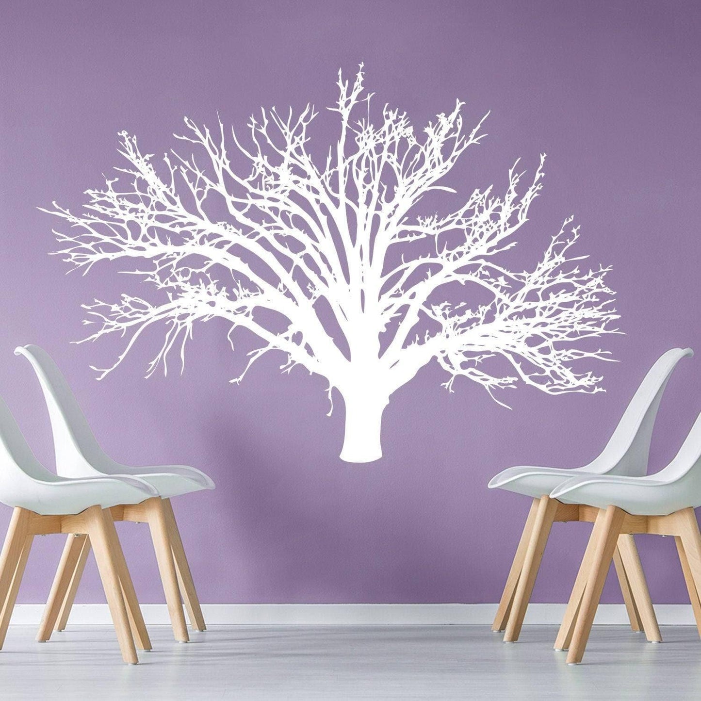 Nature's Serenity, Vinyl Wall Decal, Artistic Design, Easy to Install