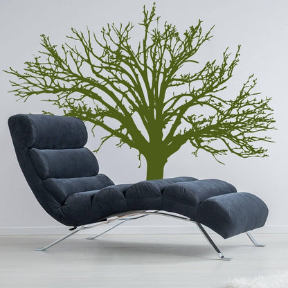 Nature's Serenity, Vinyl Wall Decal, Artistic Design, Easy to Install